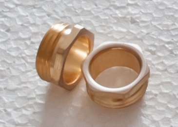 09 Brass Male Bush